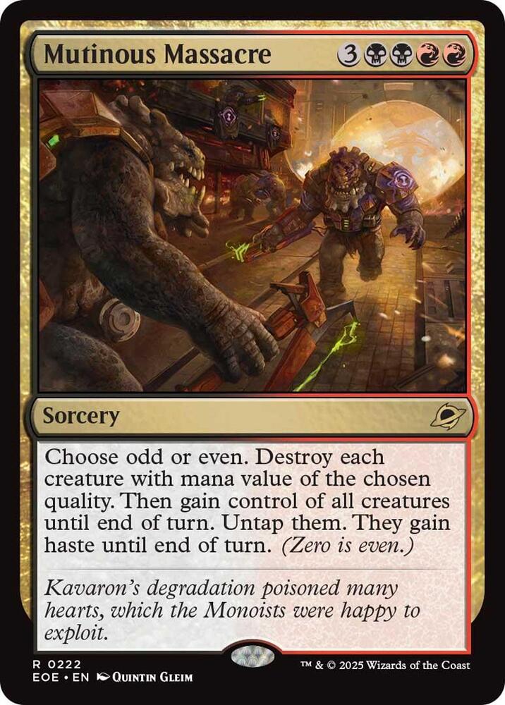 Mutinous Massacre [Edge of Eternities] 222
