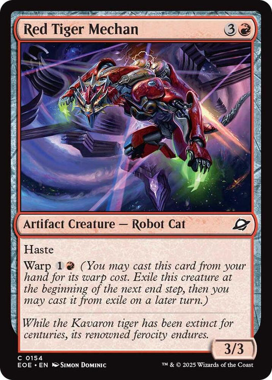 Red Tiger Mechan [Edge of Eternities] 154