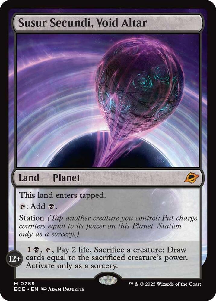 Susur Secundi, Void Altar [Edge of Eternities] 259