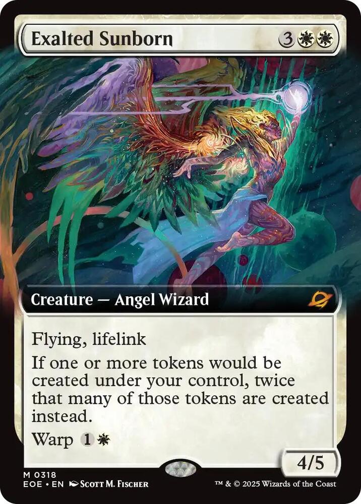 Exalted Sunborn (Extended Art) [Edge of Eternities] 318