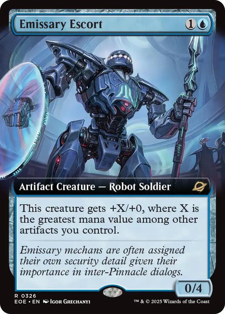 Emissary Escort (Extended Art) [Edge of Eternities] 326