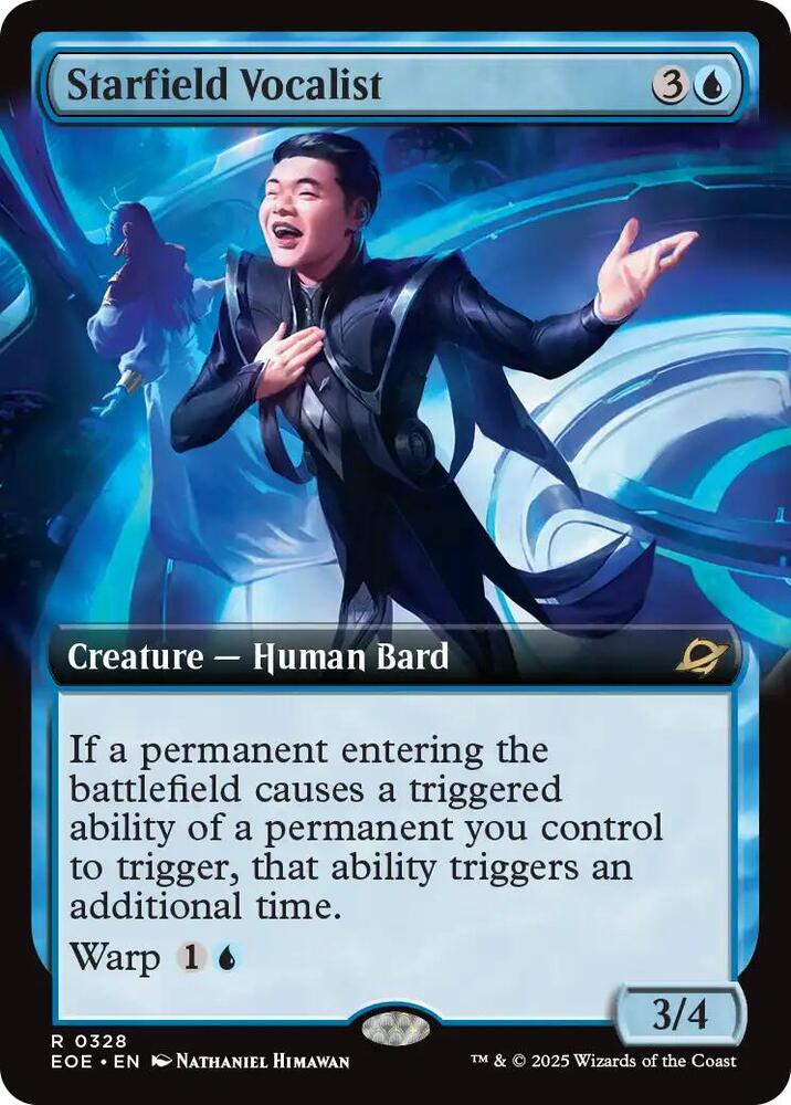 Starfield Vocalist (Extended Art) [Edge of Eternities] 328
