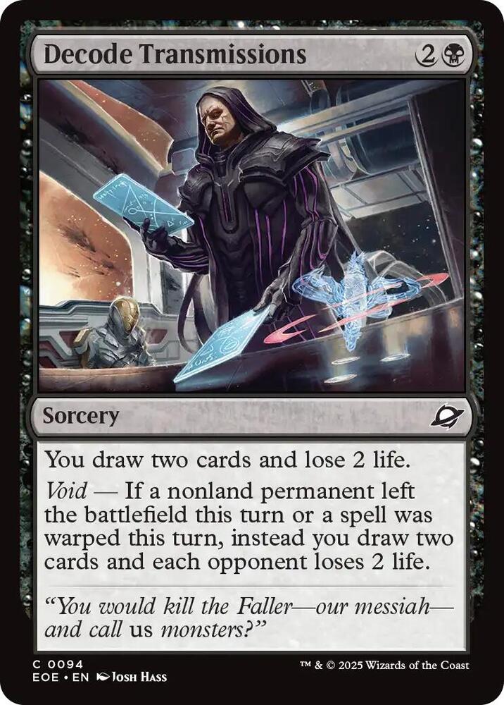 Decode Transmissions [Edge of Eternities] 94