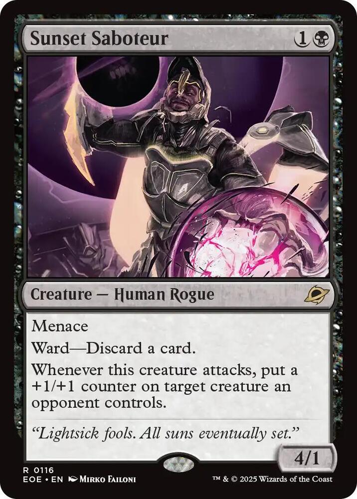 Sunset Saboteur [Edge of Eternities] 116