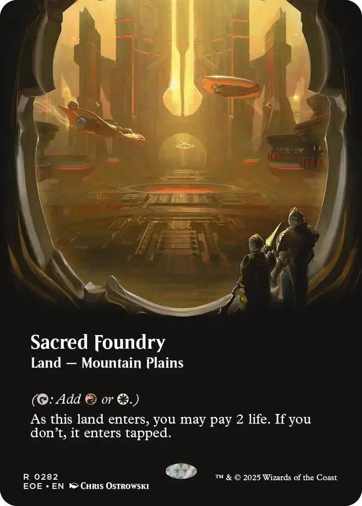 Sacred Foundry (Borderless) [Edge of Eternities] 282