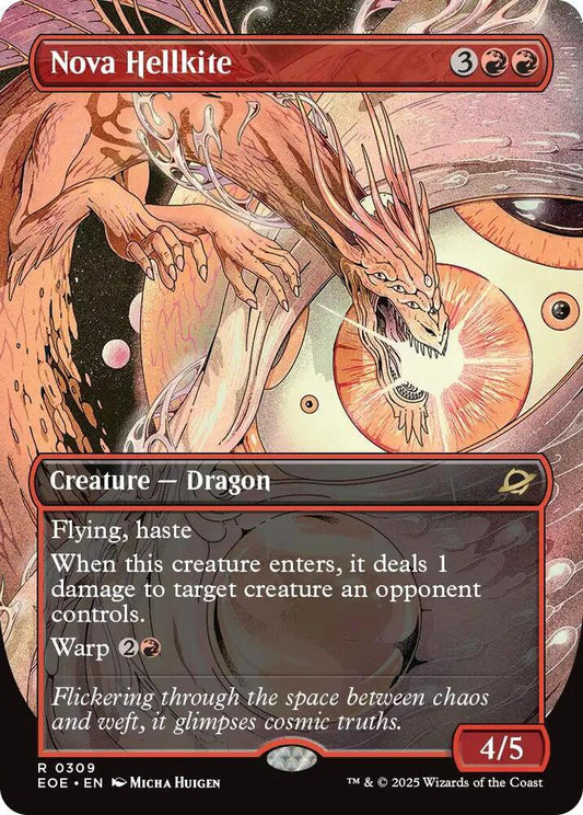 Nova Hellkite (Borderless) [Edge of Eternities] 309