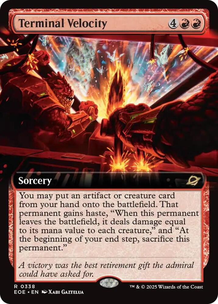 Terminal Velocity (Extended Art) [Edge of Eternities] 338