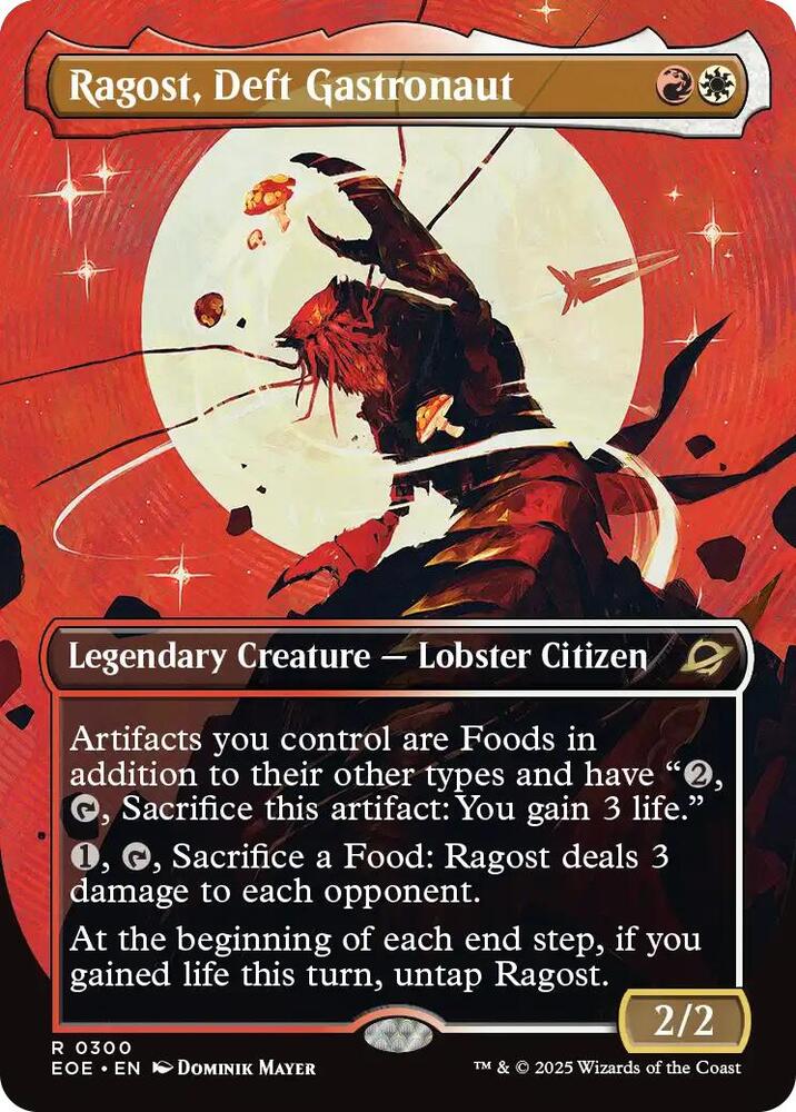 Ragost, Deft Gastronaut (Borderless) [Edge of Eternities] 300
