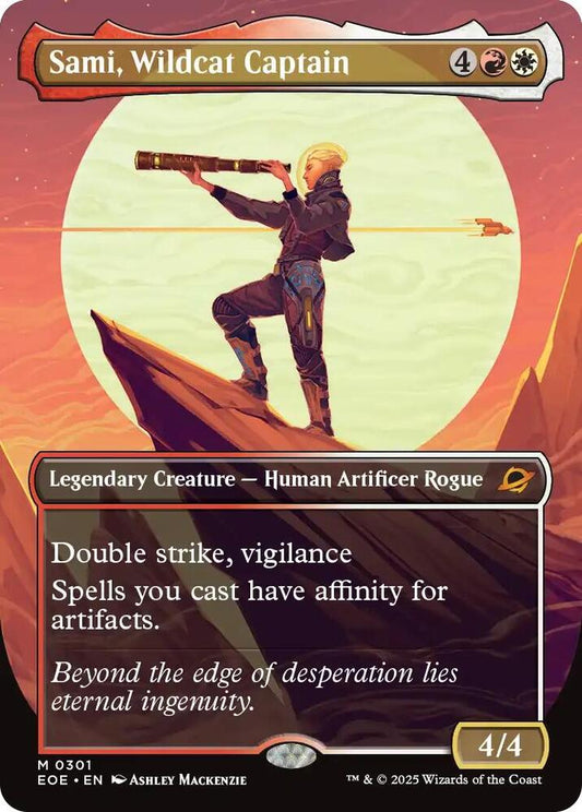 Sami, Wildcat Captain (Borderless) [Edge of Eternities] 301
