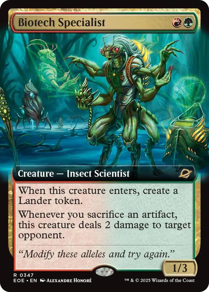 Biotech Specialist (Extended Art) [Edge of Eternities] 347