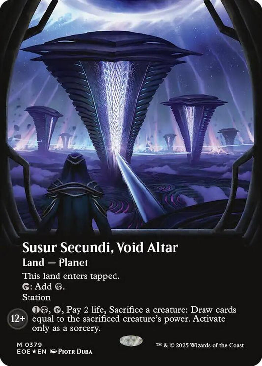 Susur Secundi, Void Altar (Borderless) (Galaxy Foil) [Edge of Eternities] 379