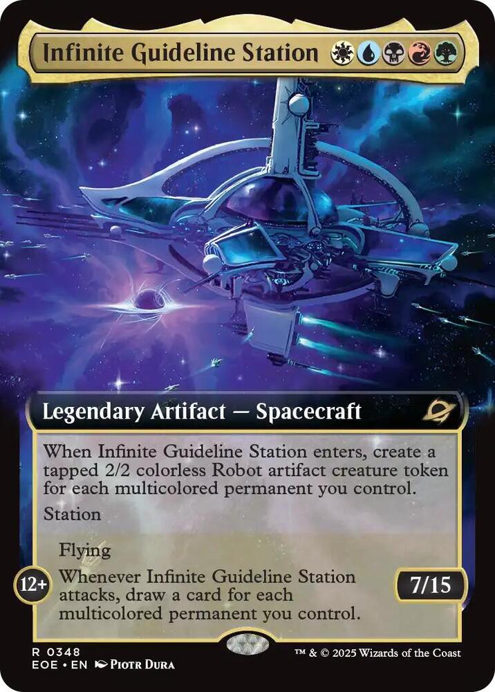 Infinite Guideline Station (Extended Art) [Edge of Eternities] 348