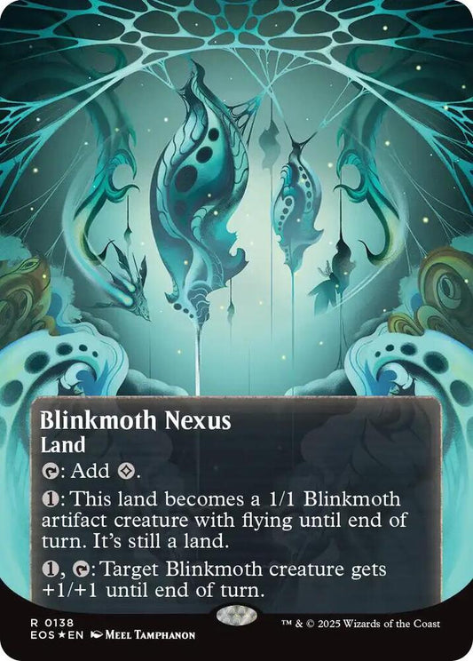 Blinkmoth Nexus (0138) (Borderless) (Galaxy Foil) [Edge of Eternities: Stellar Sights] 138