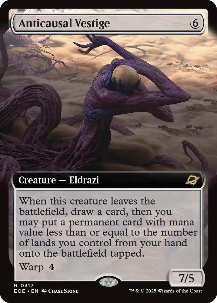 Anticausal Vestige (Extended Art) [Edge of Eternities] 317