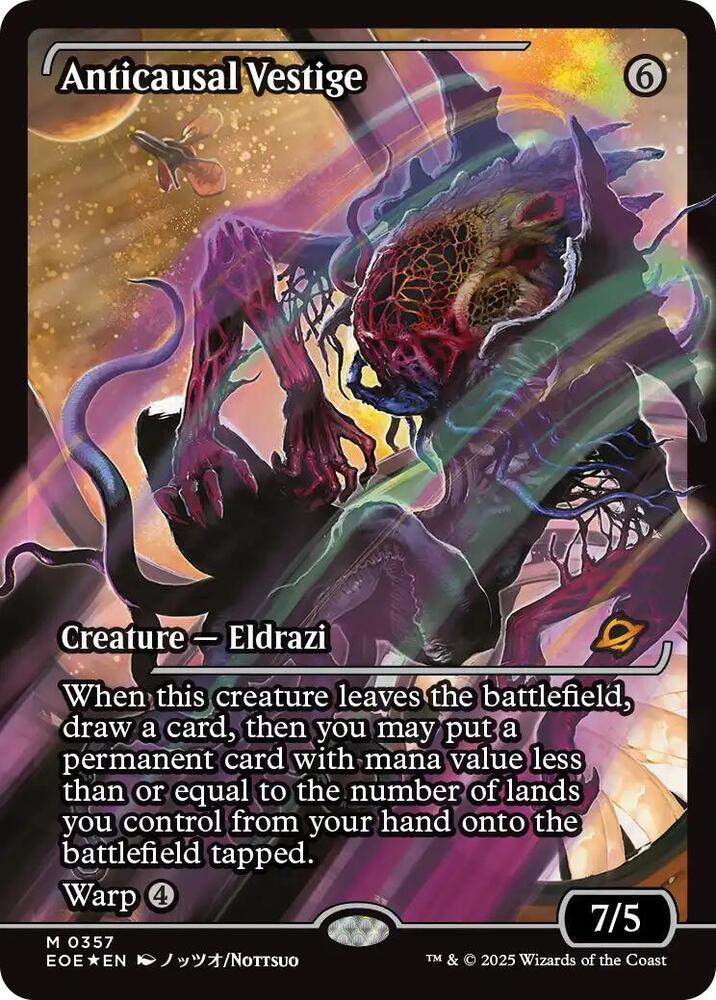 Anticausal Vestige (Showcase) [Edge of Eternities] 357