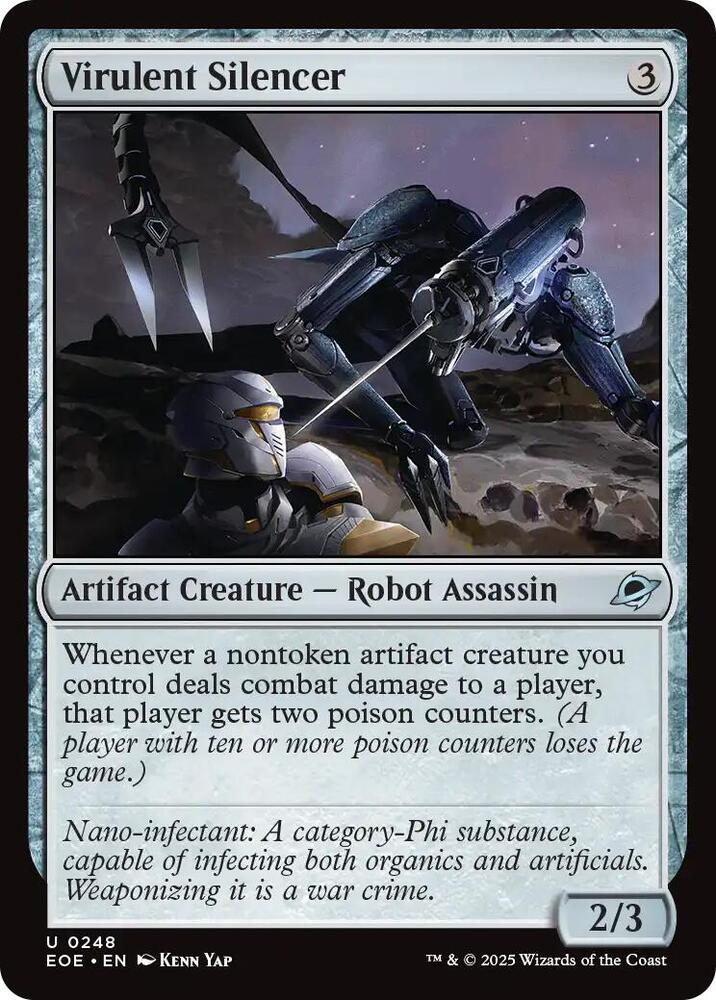 Virulent Silencer [Edge of Eternities] 248
