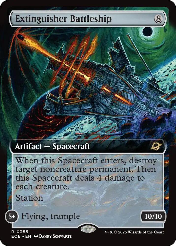 Extinguisher Battleship (Extended Art) [Edge of Eternities] 355