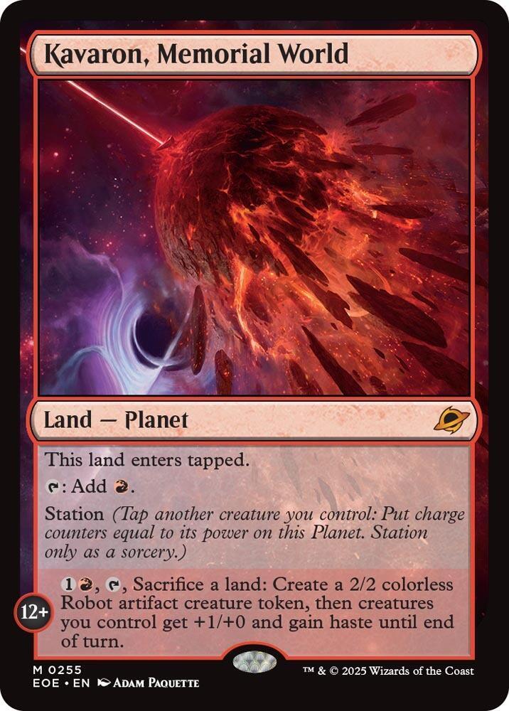Kavaron, Memorial World [Edge of Eternities] 255