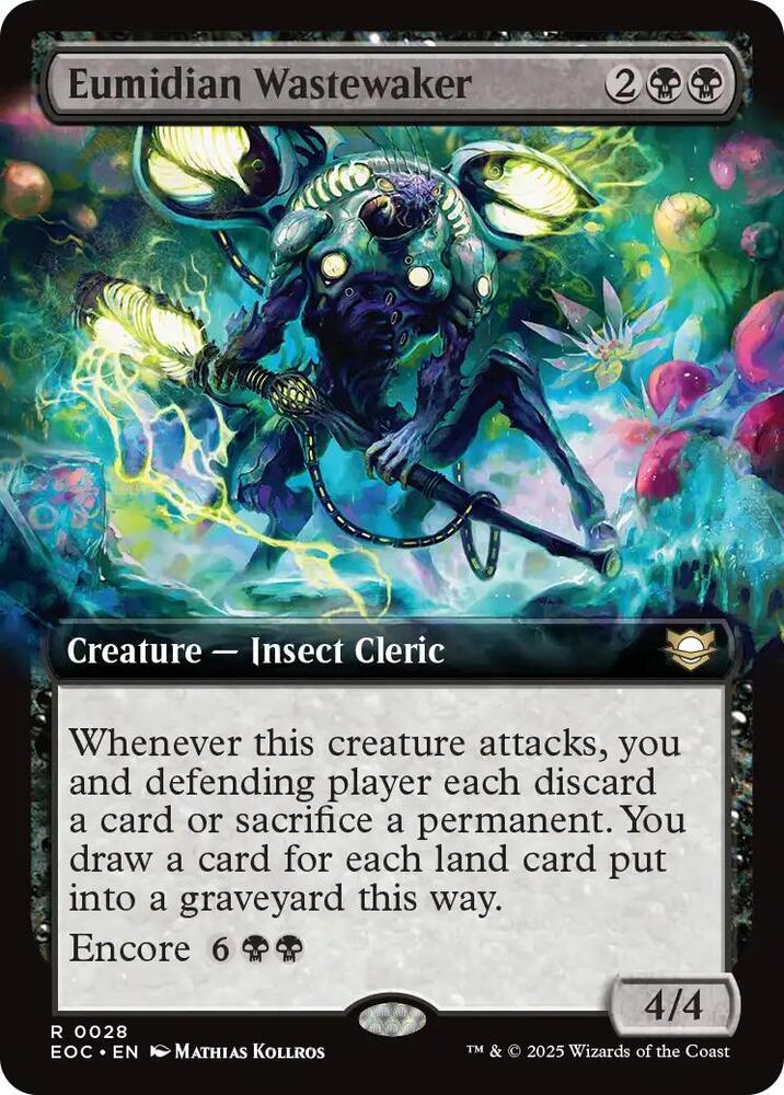 Eumidian Wastewaker (Extended Art) [Commander: Edge of Eternities] 28