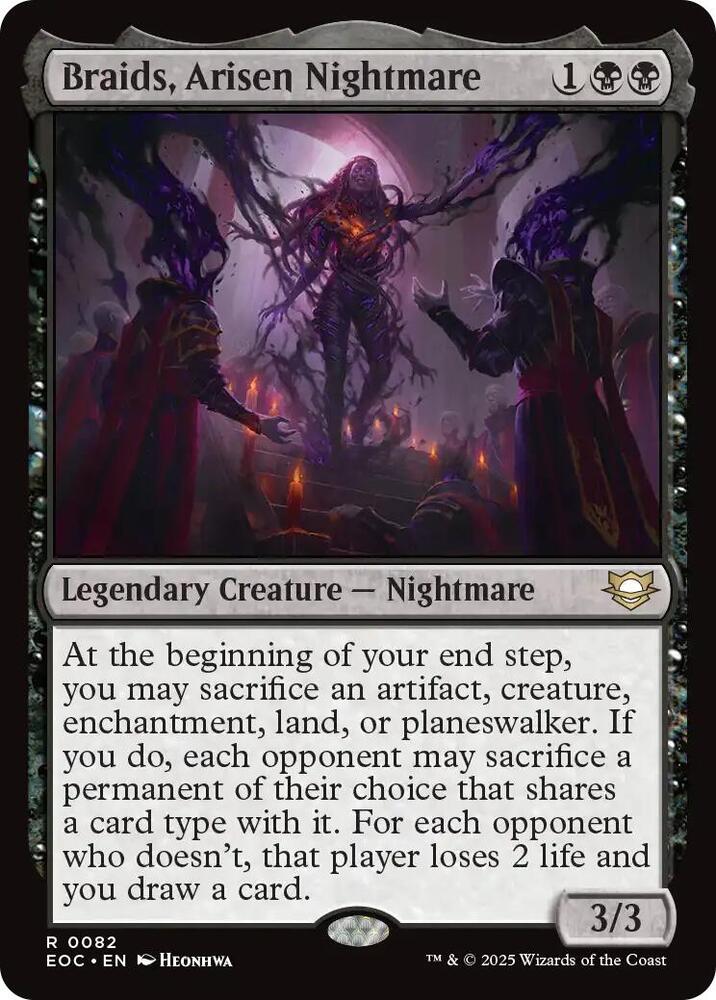 Braids, Arisen Nightmare [Commander: Edge of Eternities] 82