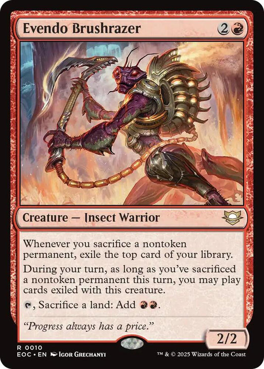 Evendo Brushrazer [Commander: Edge of Eternities] 10