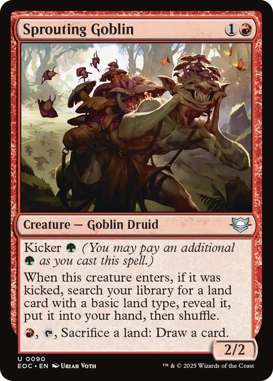 Sprouting Goblin [Commander: Edge of Eternities] 90
