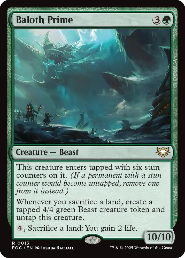 Baloth Prime [Commander: Edge of Eternities] 13