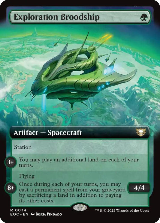 Exploration Broodship (Extended Art) [Commander: Edge of Eternities] 34