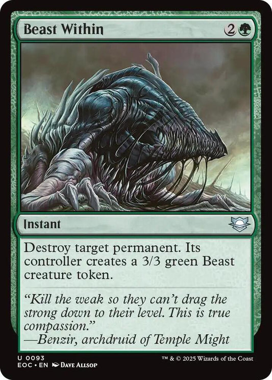 Beast Within [Commander: Edge of Eternities] 93