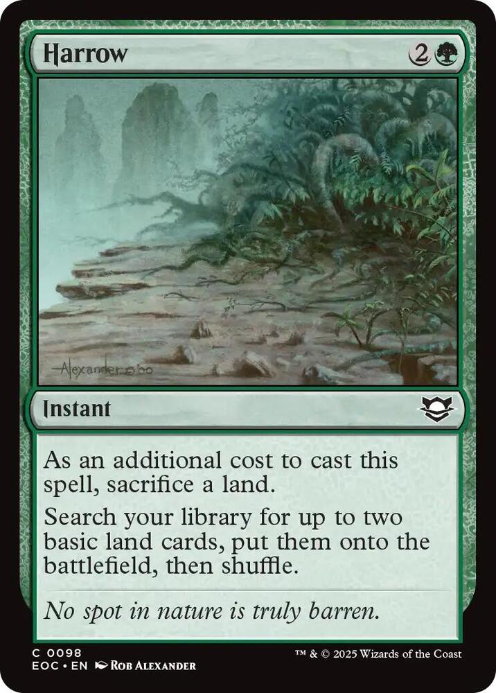 Harrow [Commander: Edge of Eternities] 98