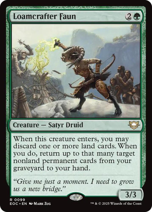 Loamcrafter Faun [Commander: Edge of Eternities] 99