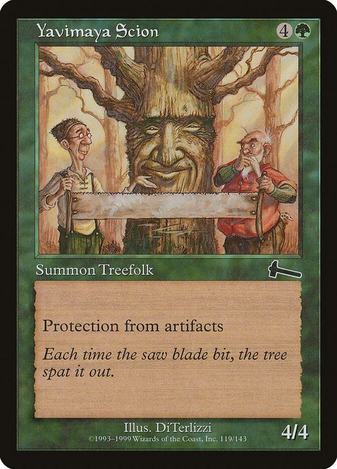 Yavimaya Scion [Urza's Legacy] 119