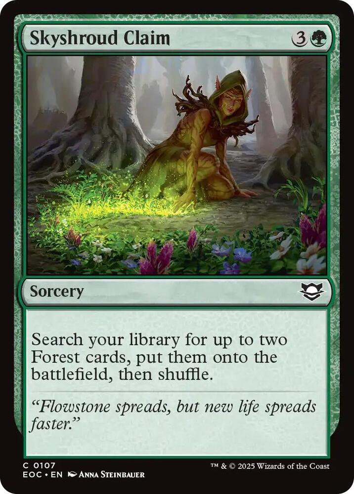 Skyshroud Claim [Commander: Edge of Eternities] 107