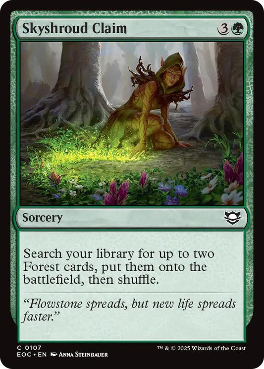 Skyshroud Claim [Commander: Edge of Eternities] 107
