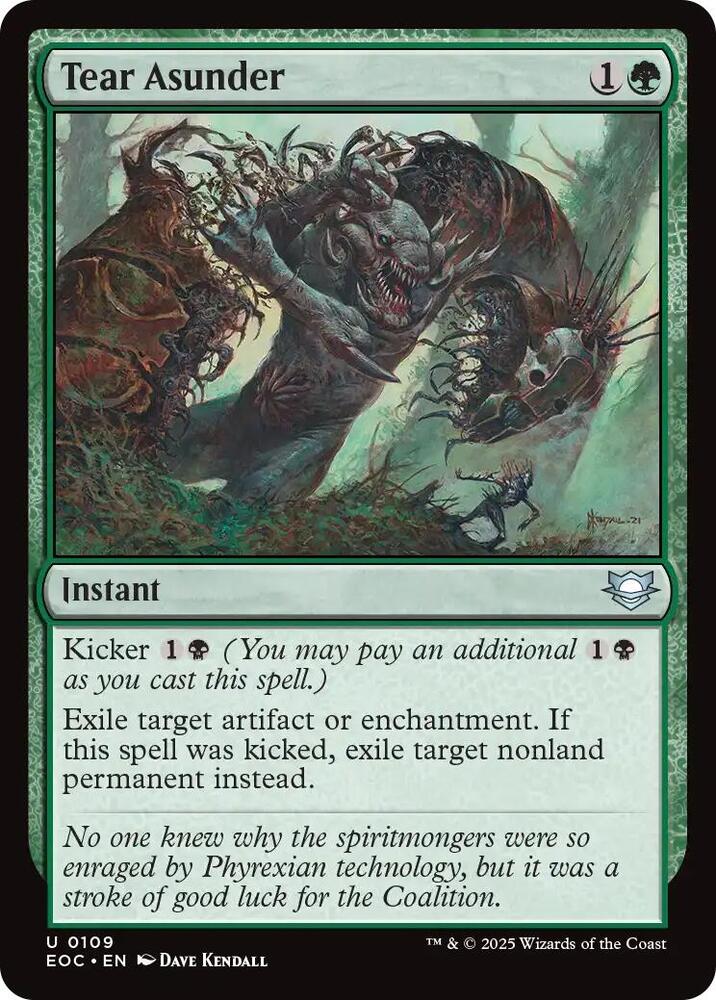 Tear Asunder [Commander: Edge of Eternities] 109