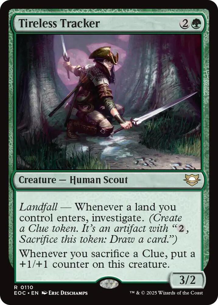 Tireless Tracker [Commander: Edge of Eternities] 110