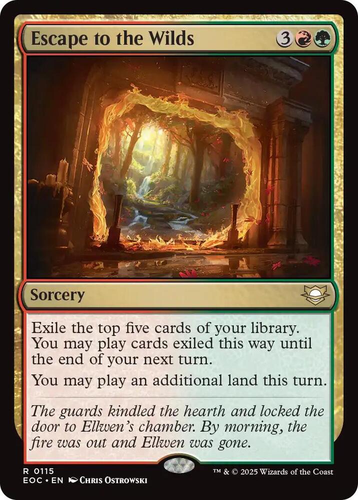 Escape to the Wilds [Commander: Edge of Eternities] 115