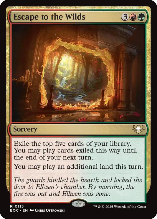 Escape to the Wilds [Commander: Edge of Eternities] 115