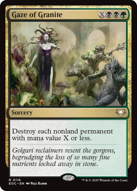 Gaze of Granite [Commander: Edge of Eternities] 116