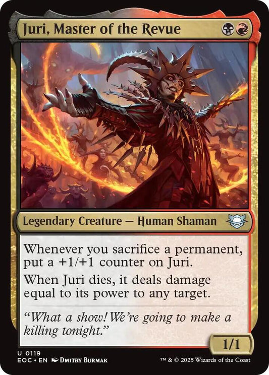 Juri, Master of the Revue [Commander: Edge of Eternities] 119