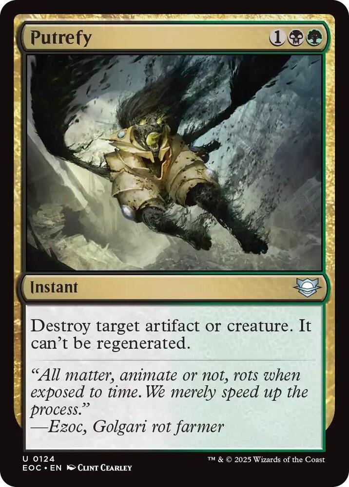 Putrefy [Commander: Edge of Eternities] 124