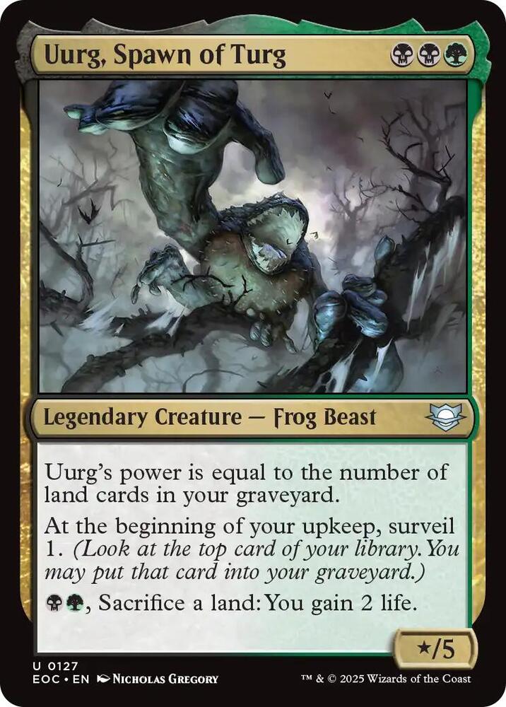 Uurg, Spawn of Turg [Commander: Edge of Eternities] 127