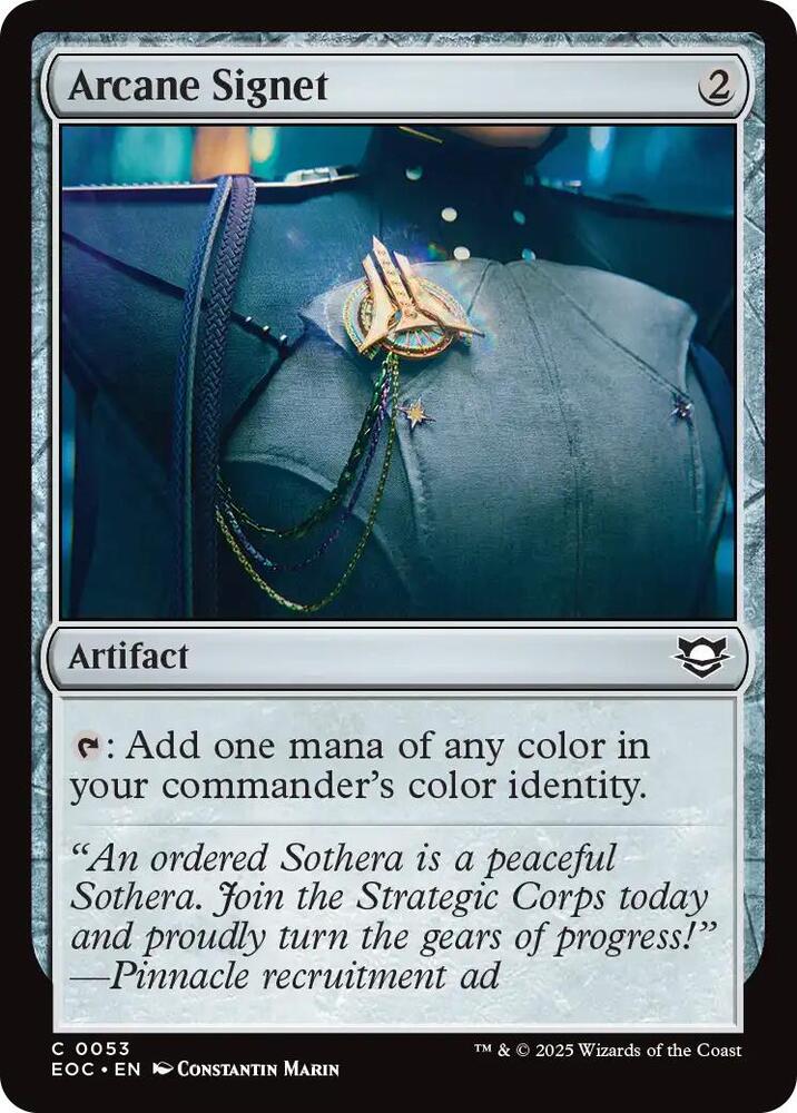 Arcane Signet [Commander: Edge of Eternities] 53