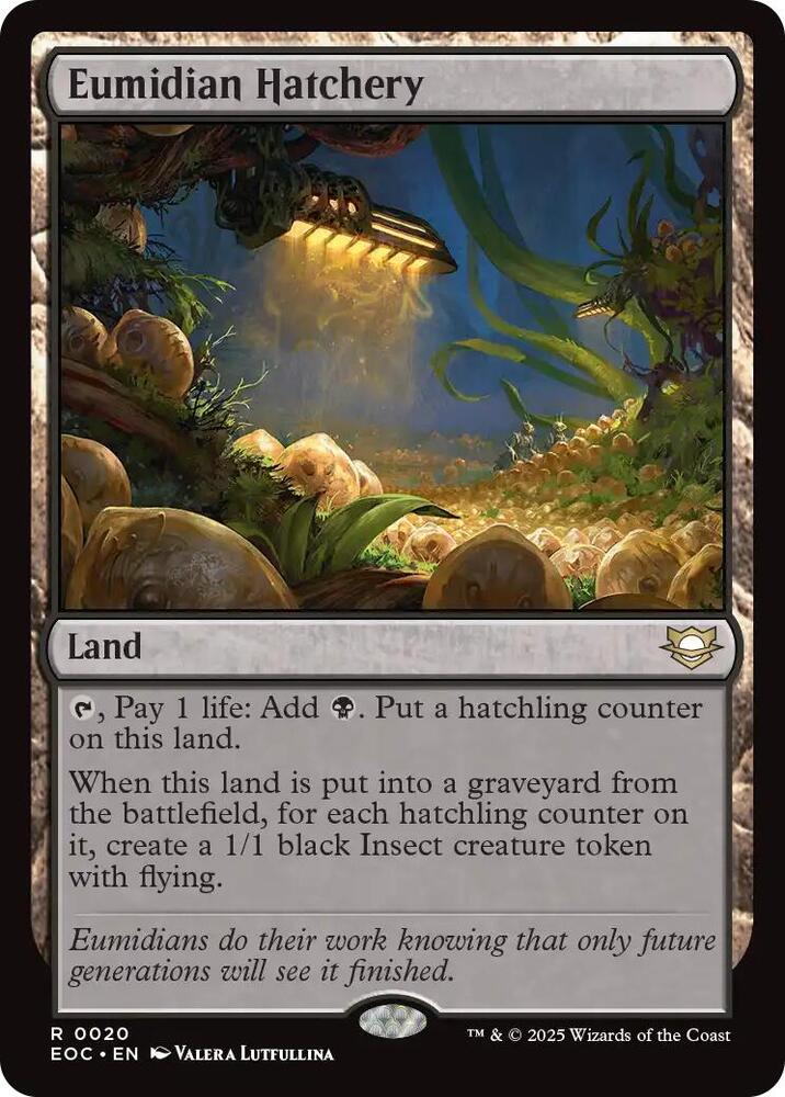 Eumidian Hatchery [Commander: Edge of Eternities] 20