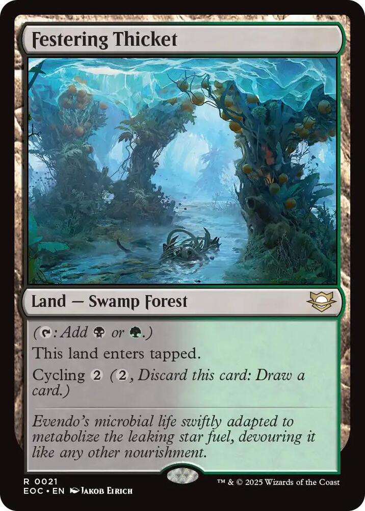 Festering Thicket [Commander: Edge of Eternities] 21