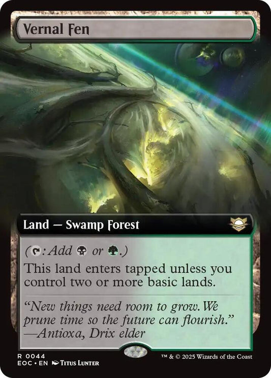 Vernal Fen (Extended Art) [Commander: Edge of Eternities] 44