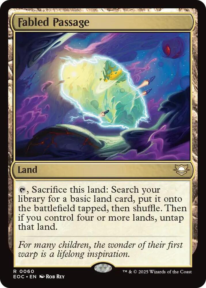Fabled Passage [Commander: Edge of Eternities] 60