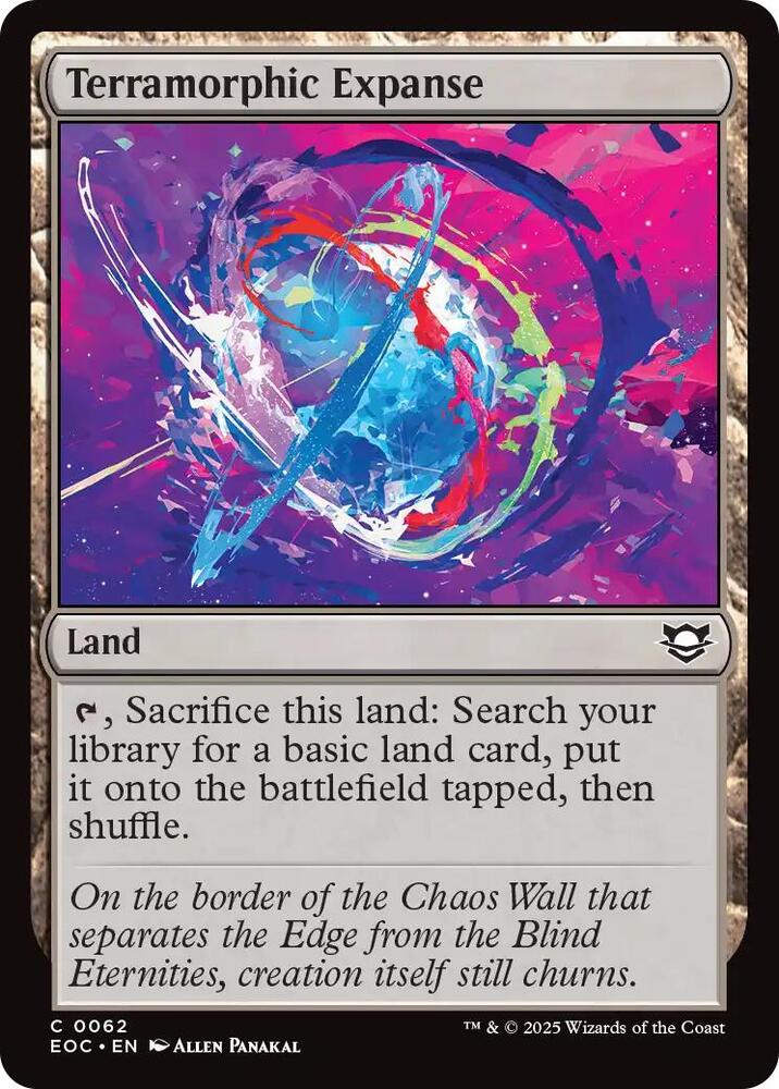 Terramorphic Expanse [Commander: Edge of Eternities] 62