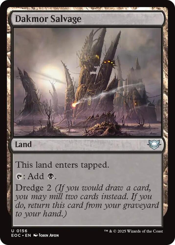 Dakmor Salvage [Commander: Edge of Eternities] 156