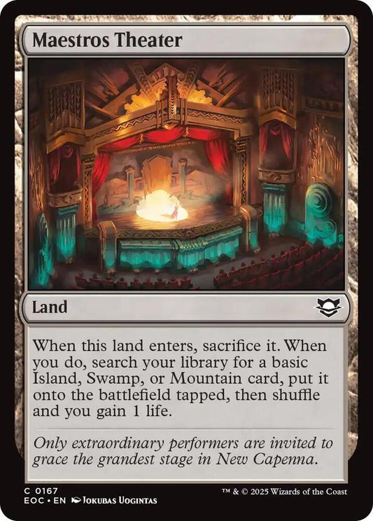 Maestros Theater [Commander: Edge of Eternities] 167